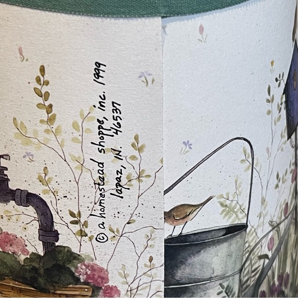 Vintage Homestead Shoppe table lamp 15” h - Picture 4 of 13